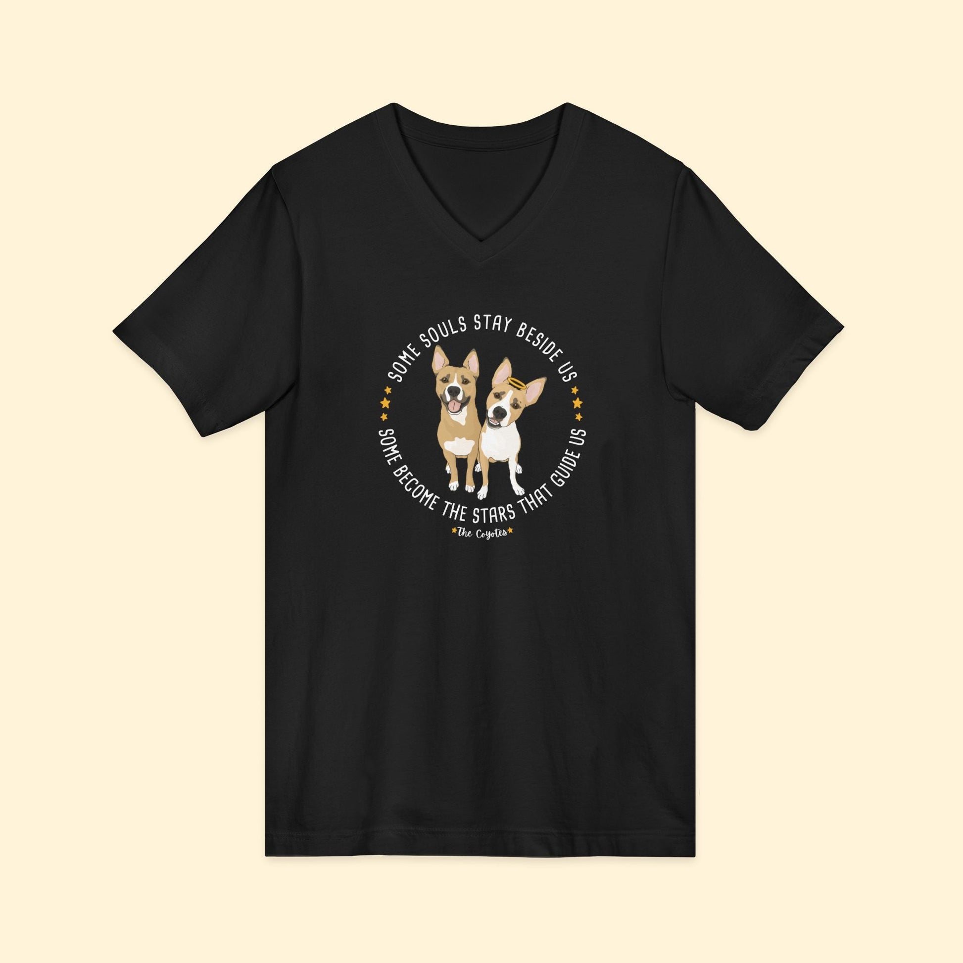 Unisex V-Neck Tee | FUNDRAISER | The KG Foundation | Nutty & Barney - Detezi Designs-64635518118317626032