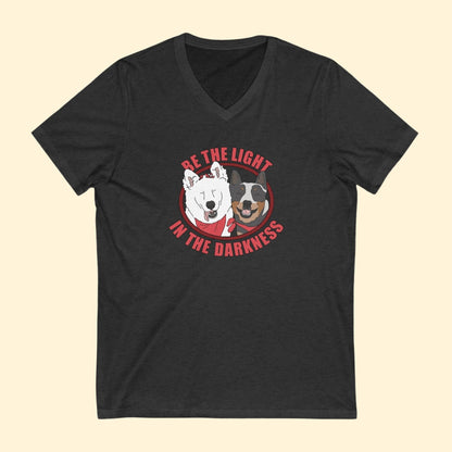 Unisex V - Neck Tee | FUNDRAISER | Tunica Humane Society - Detezi Designs - 69102790054456092289