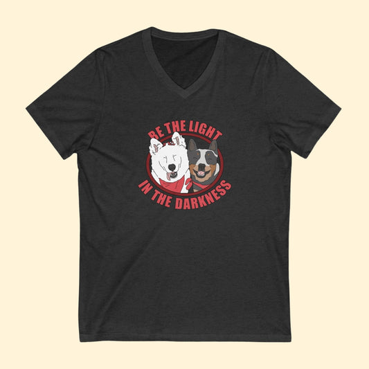 Unisex V - Neck Tee | FUNDRAISER | Tunica Humane Society - Detezi Designs - 69102790054456092289