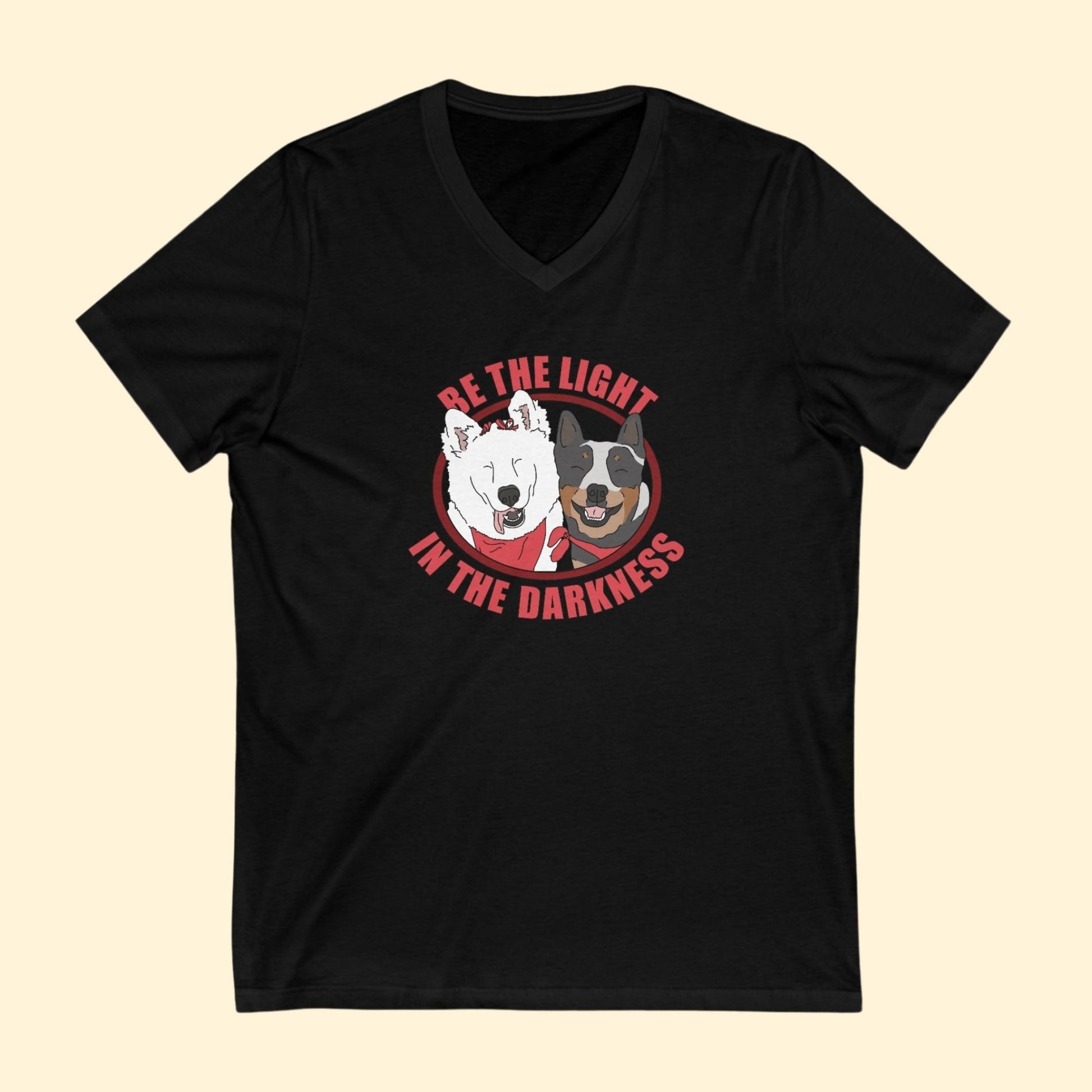 Unisex V - Neck Tee | FUNDRAISER | Tunica Humane Society - Detezi Designs - 82691853617482305267