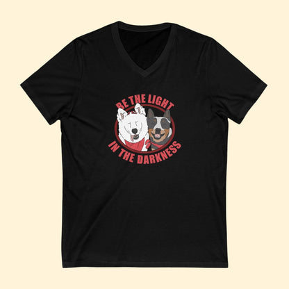 Unisex V - Neck Tee | FUNDRAISER | Tunica Humane Society - Detezi Designs - 82691853617482305267