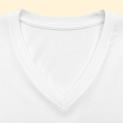Unisex V-Neck Tee | FUNDRAISER | Tyson's Place - Detezi Designs-45585776532073860112