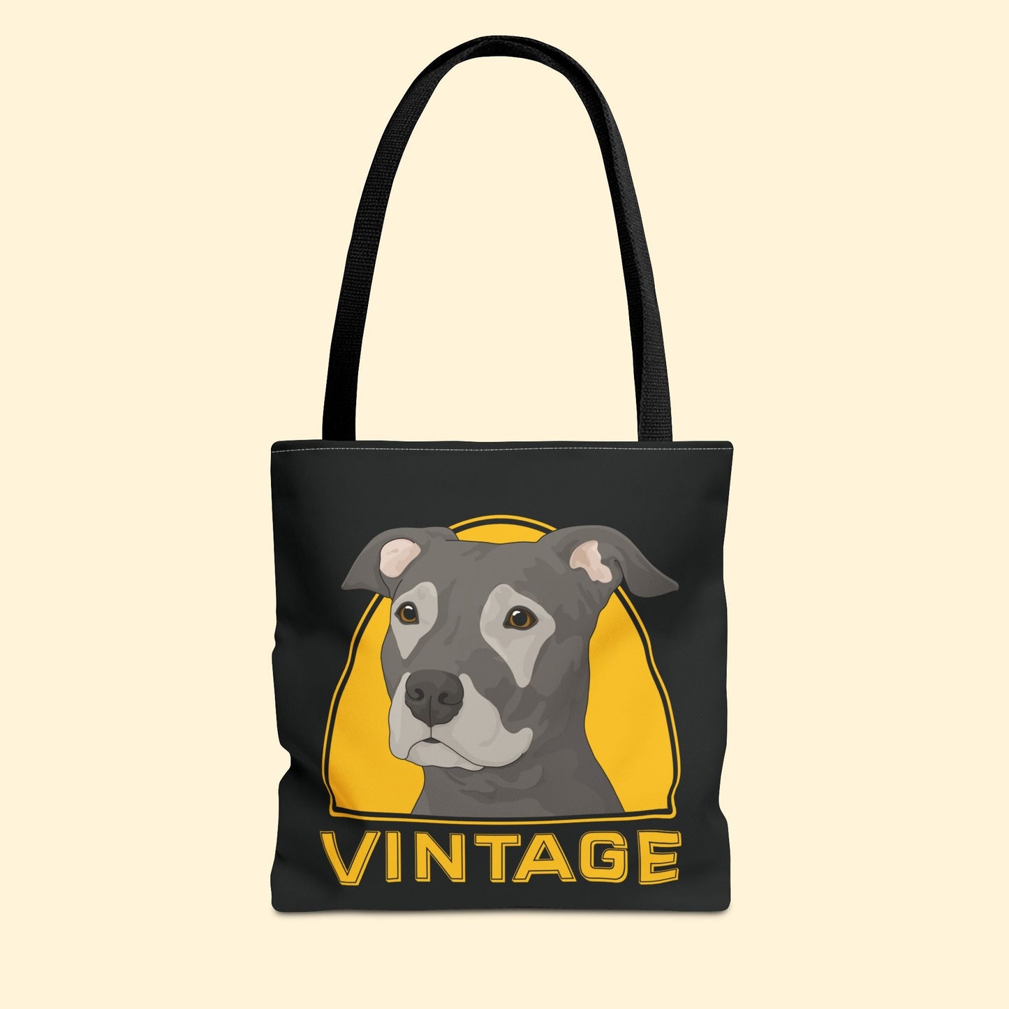 Vintage Dog | Tote Bag - Detezi Designs - 28308859741909476968