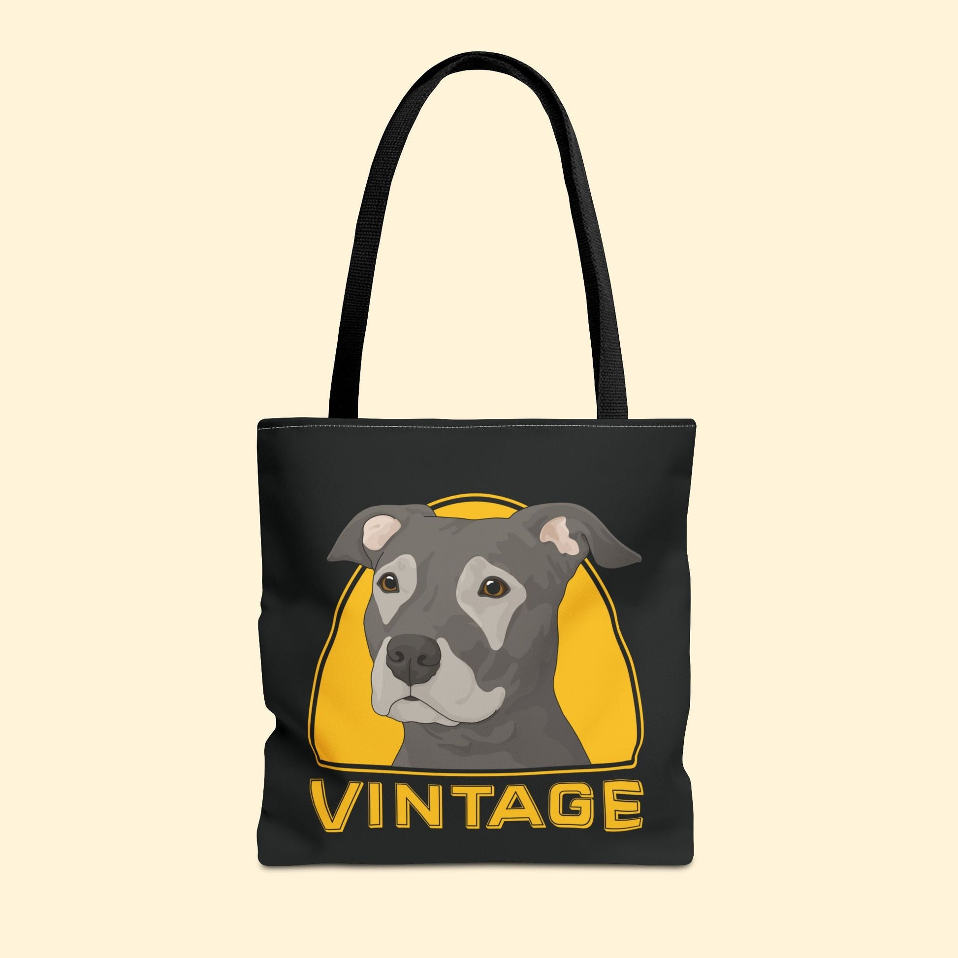 Vintage Dog | Tote Bag - Detezi Designs - 33987196842032570453