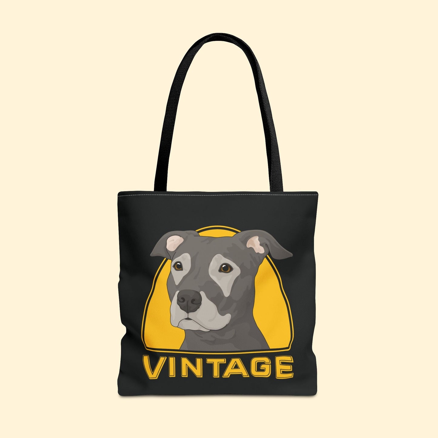 Vintage Dog | Tote Bag - Detezi Designs - 78238885433775179046