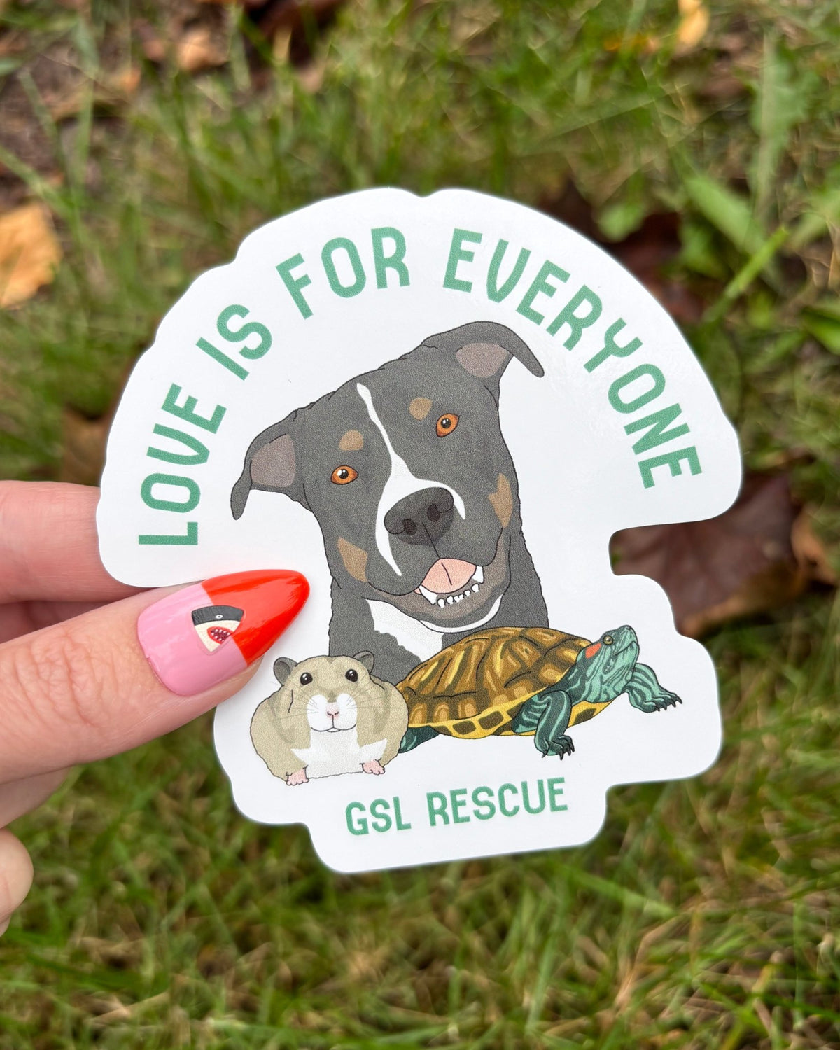 Vinyl Sticker | FUNDRAISER | GSL Rescue - Detezi Designs-