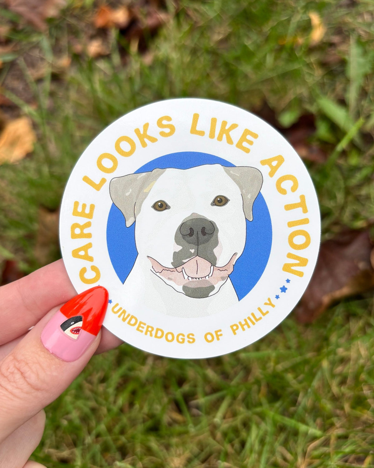 Vinyl Sticker | FUNDRAISER | Underdogs of Philly - Detezi Designs-