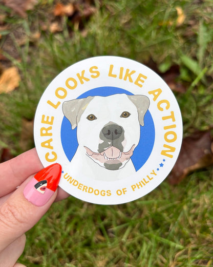 Vinyl Sticker | FUNDRAISER | Underdogs of Philly - Detezi Designs-