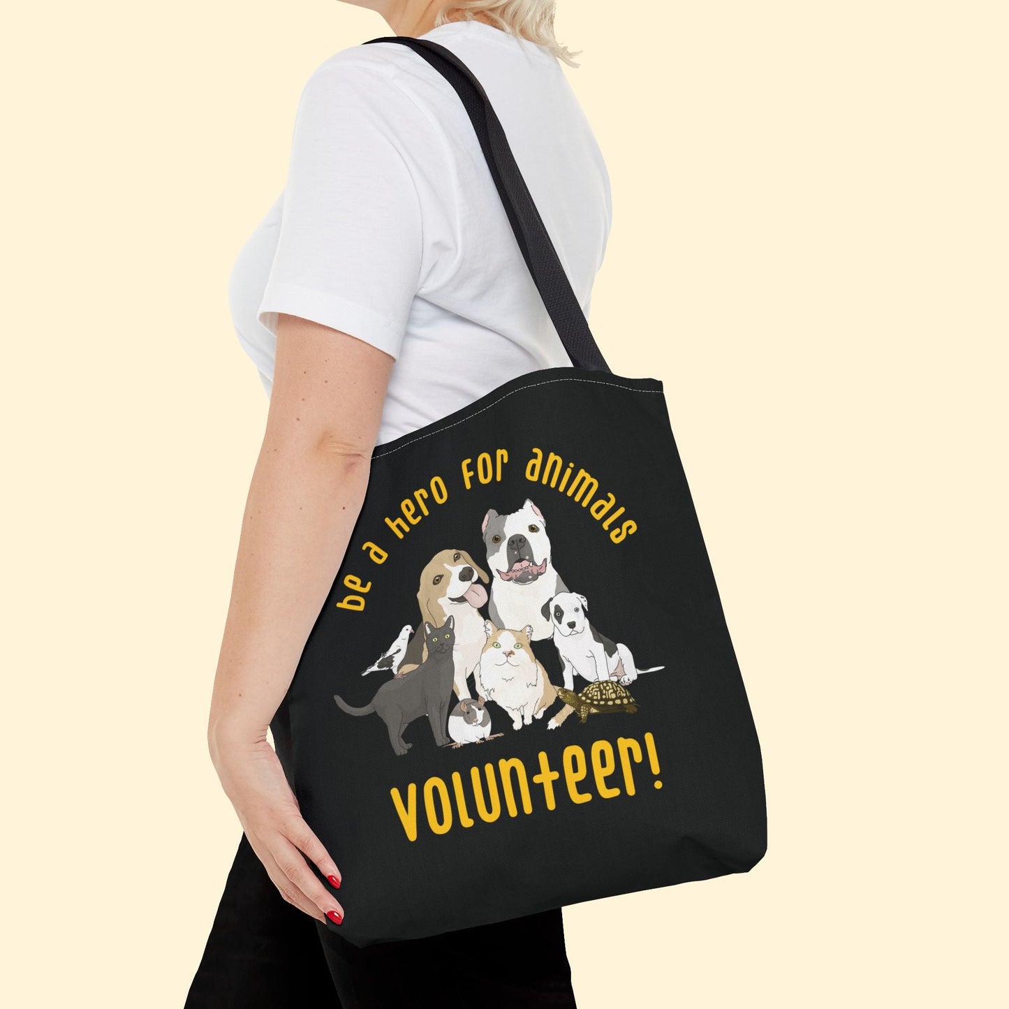 Volunteer! | Tote Bag - Detezi Designs - 33635879388766739536