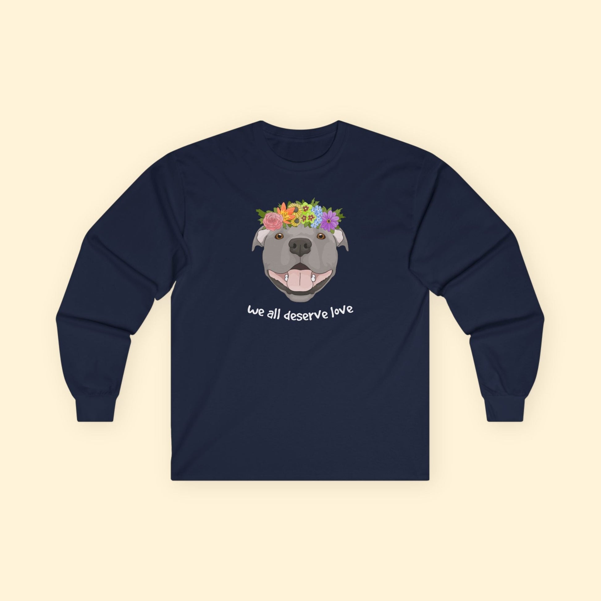 We All Deserve Love | Long Sleeve Tee - Detezi Designs - 17753852492351324073