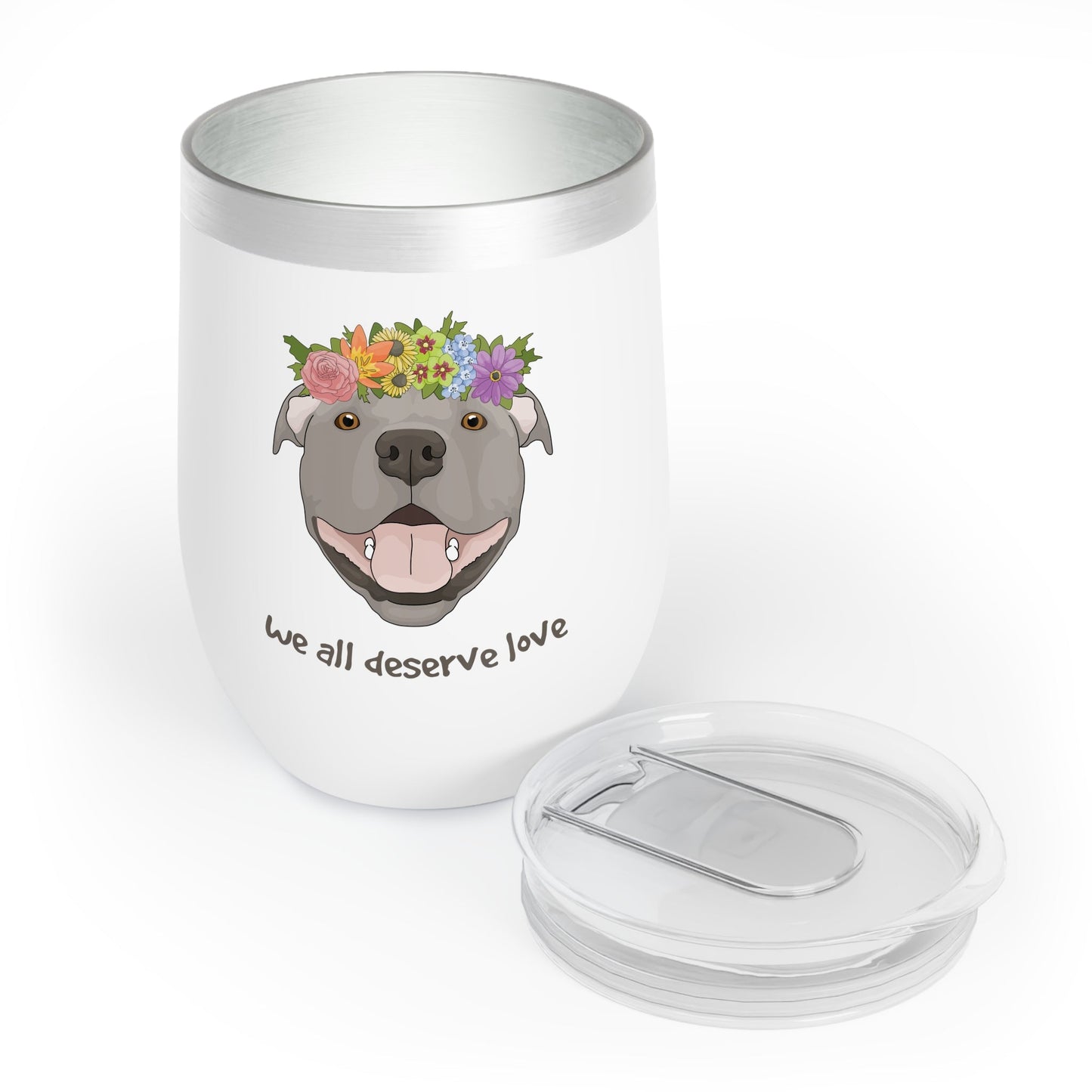We All Deserve Love | Wine Tumbler - Detezi Designs - 46033090259398752522