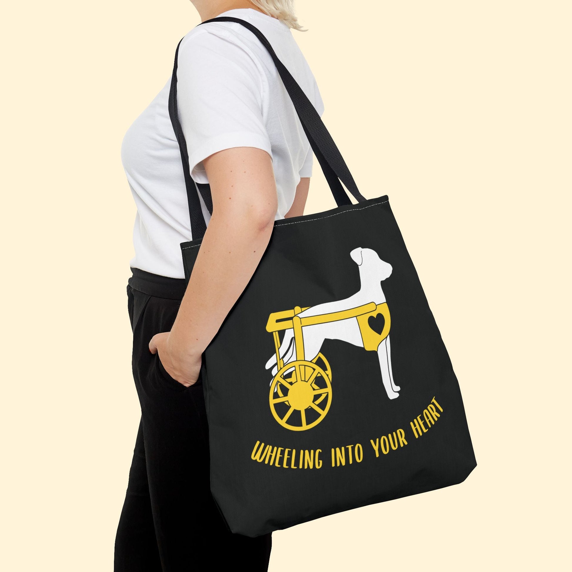 Wheeling Into Your Heart | Tote Bag - Detezi Designs - 14771378087375246764