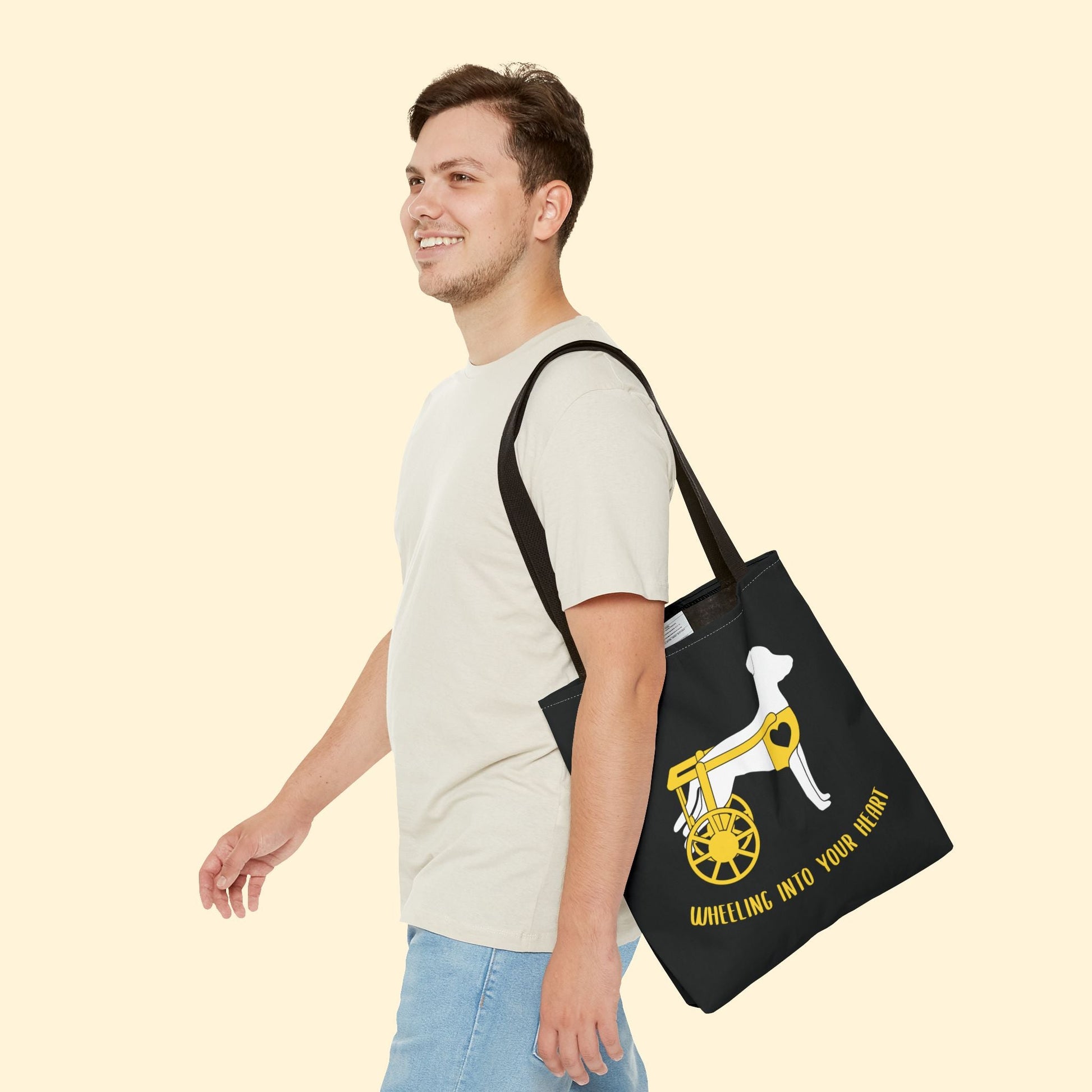 Wheeling Into Your Heart | Tote Bag - Detezi Designs - 31567283251360157910