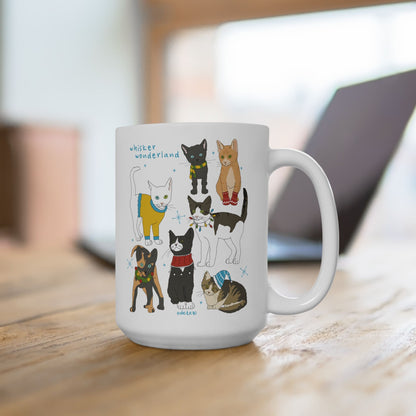 Whisker Wonderland | Mug - Detezi Designs - 76038904006916731449