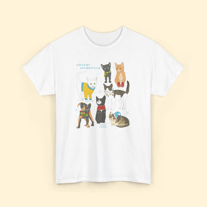 Whisker Wonderland | T-shirt - Detezi Designs - 16573444950604998966