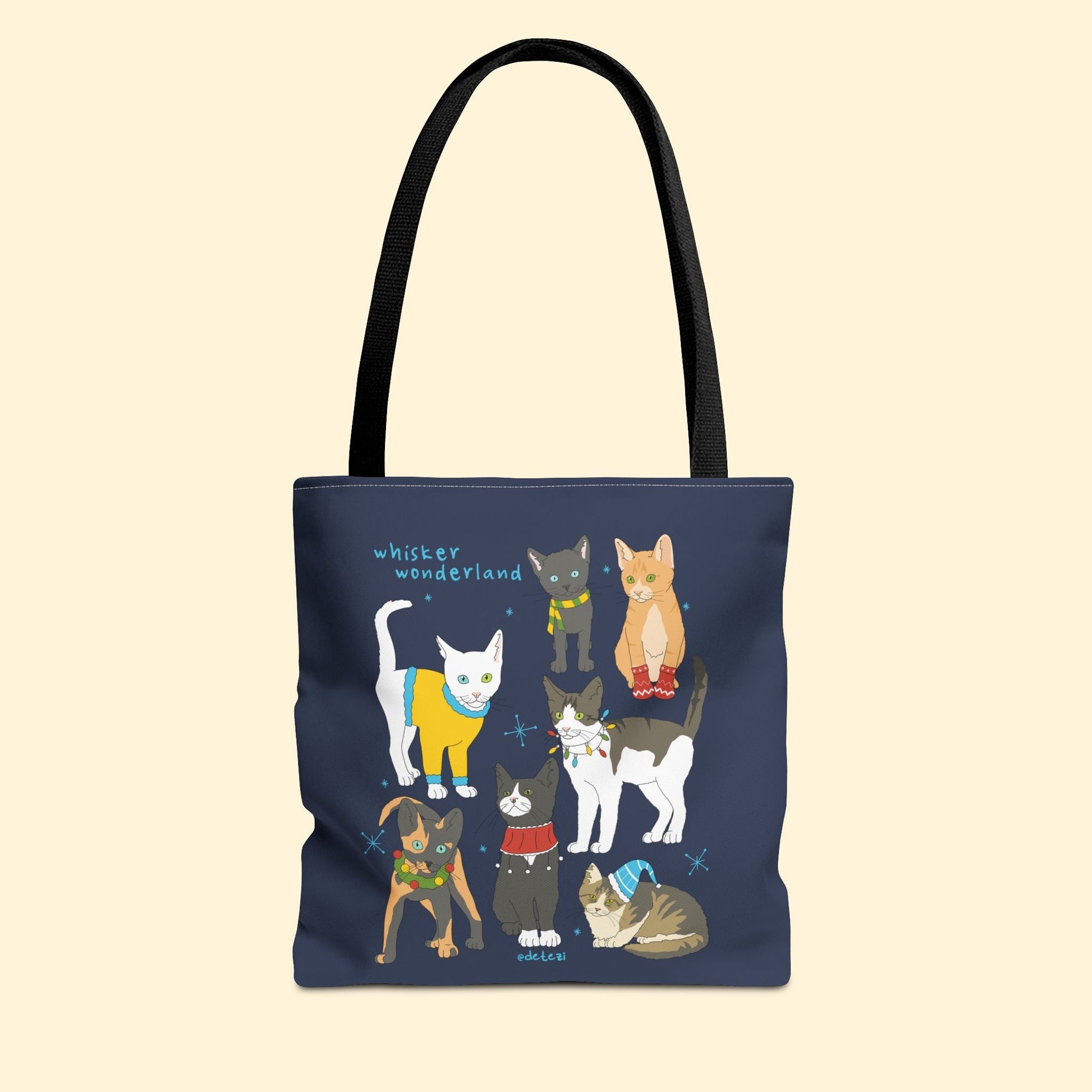 Whisker Wonderland | Tote Bag - Detezi Designs - 13486250830773895052