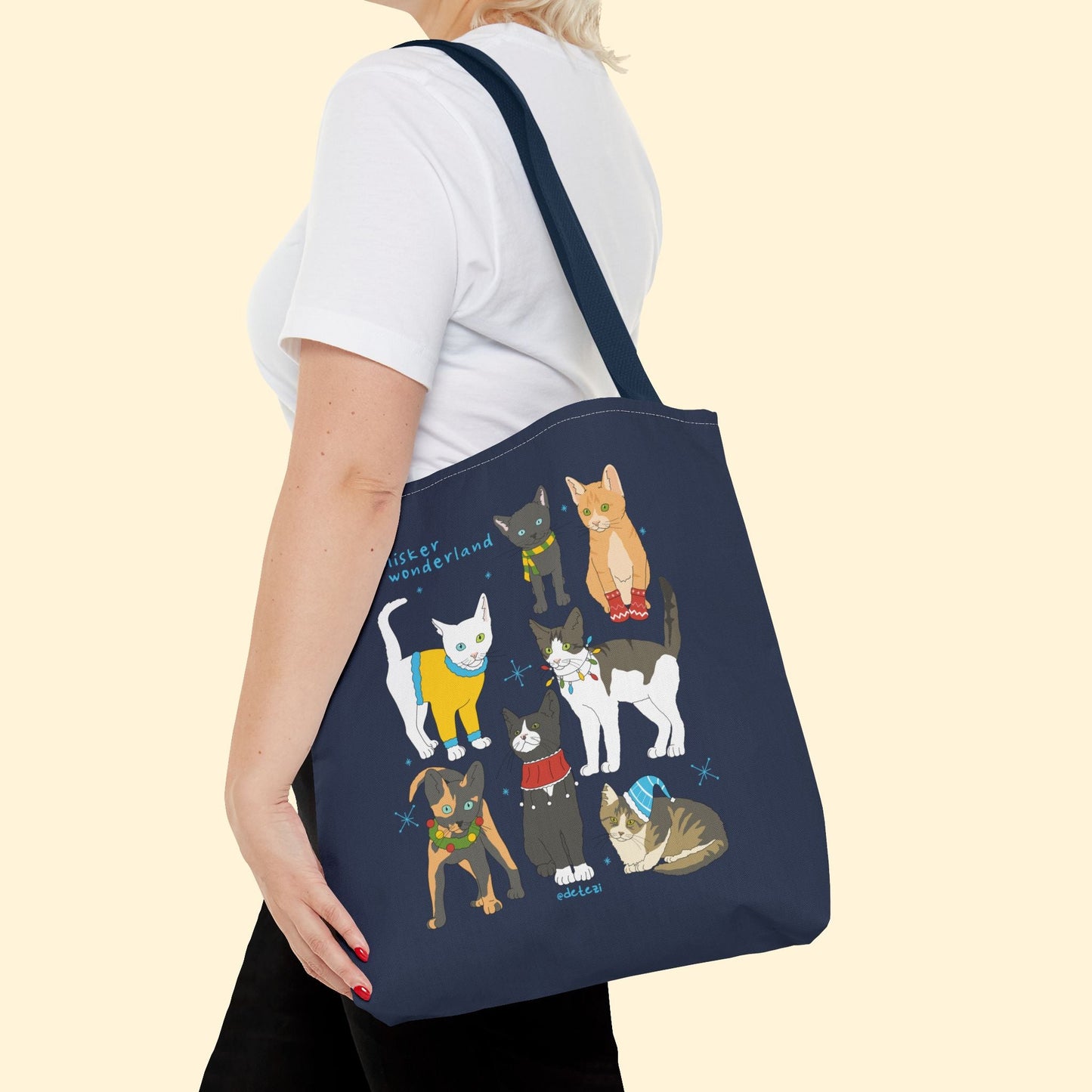 Whisker Wonderland | Tote Bag - Detezi Designs - 13486250830773895052