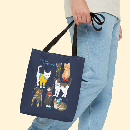 Whisker Wonderland | Tote Bag - Detezi Designs - 61417077916663639433