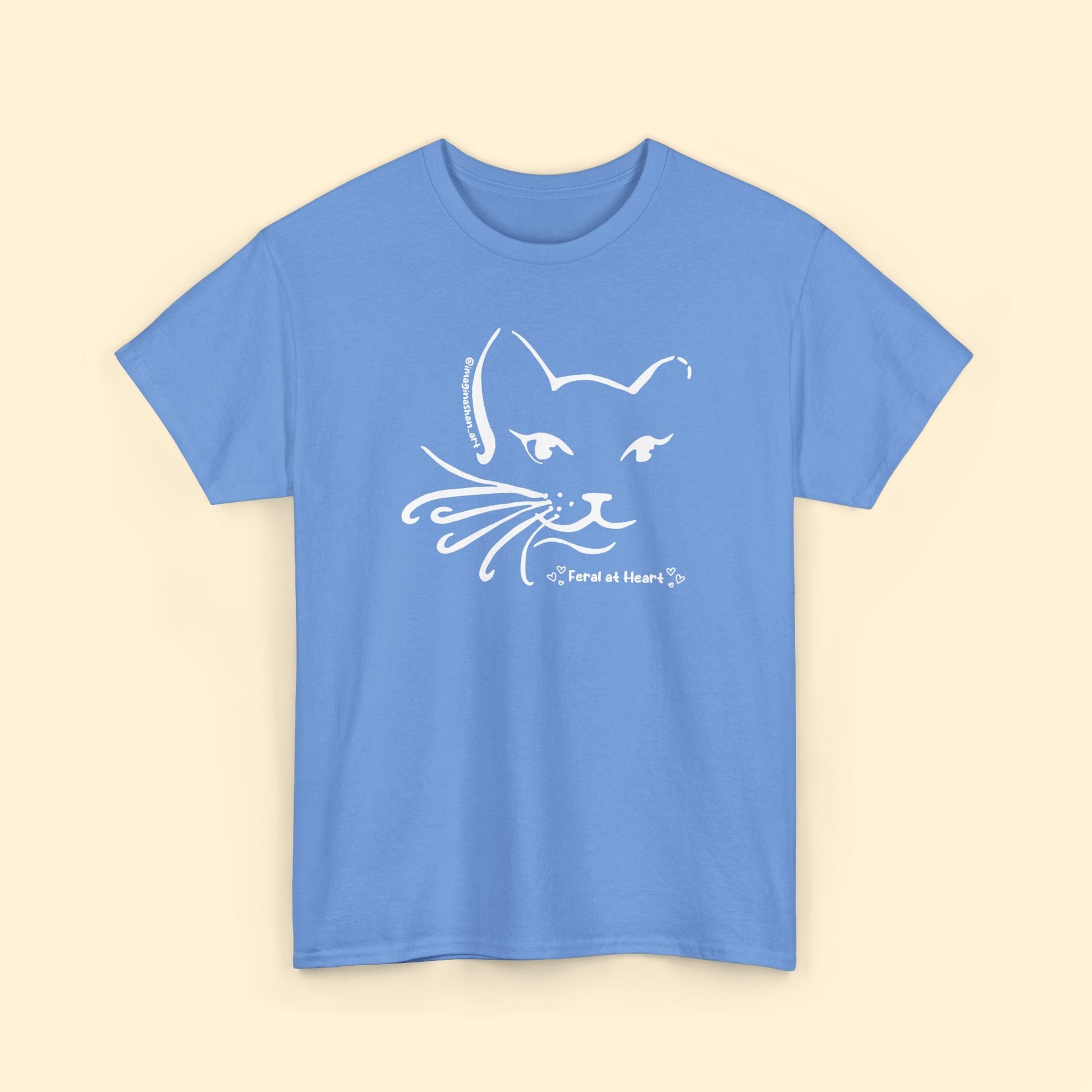 Whiskers | FUNDRAISER for Feral At Heart | T-shirt - Detezi Designs - 32028512905075529912