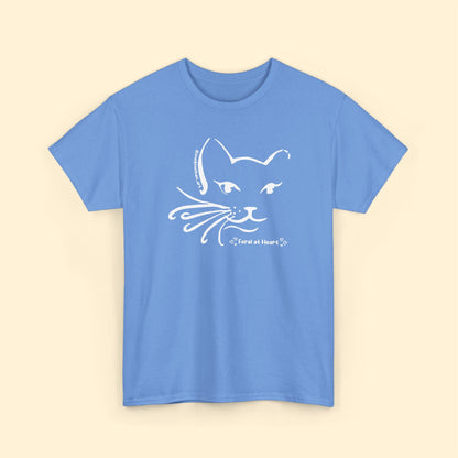 Whiskers | FUNDRAISER for Feral At Heart | T-shirt - Detezi Designs - 32028512905075529912