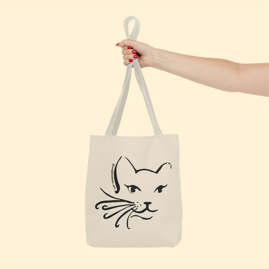 Whiskers | FUNDRAISER for Feral At Heart | Tote Bag - Detezi Designs-33260931527842775320