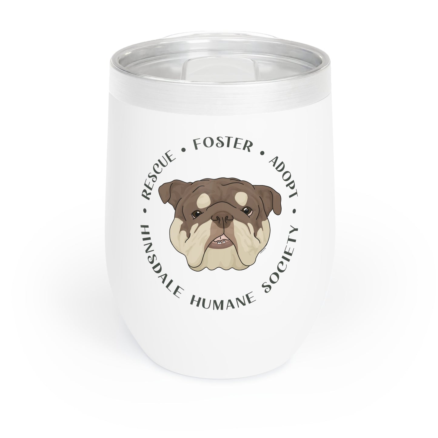 Wine Tumbler | FUNDRAISER | Hinsdale Humane Society - Detezi Designs - 11639735045437004913