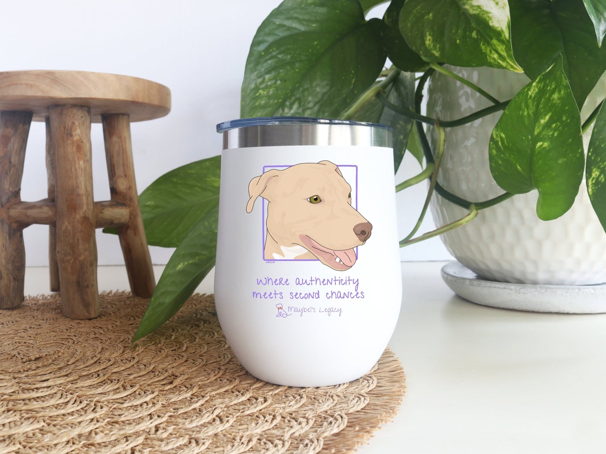 Wine Tumbler | FUNDRAISER | Maybel's Legacy - Detezi Designs - 73924578418165255572