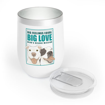 Wine Tumbler | FUNDRAISER | Miko's Rescue Mission - Detezi Designs - 31270949787114484385