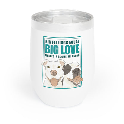 Wine Tumbler | FUNDRAISER | Miko's Rescue Mission - Detezi Designs - 31270949787114484385