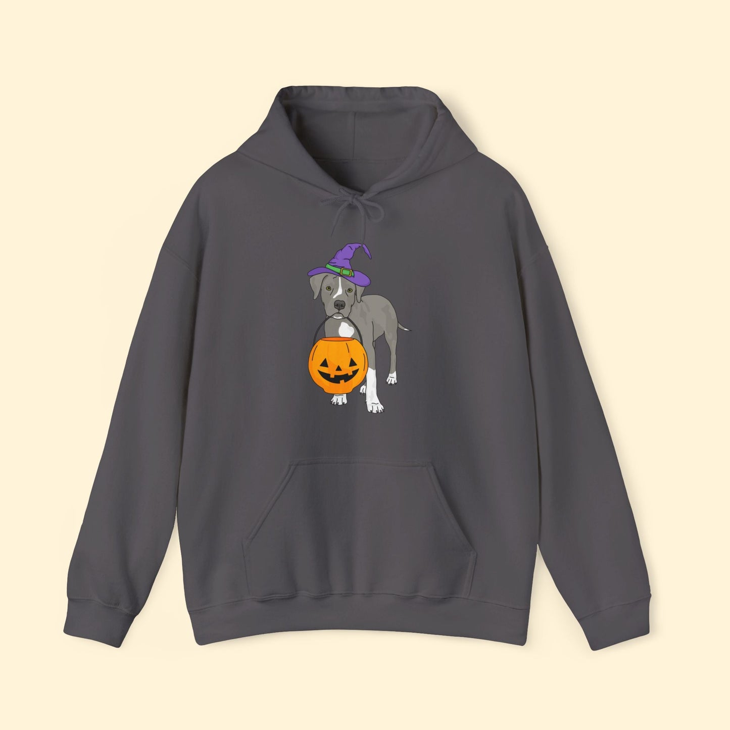 Witchy Puppy | Hooded Sweatshirt - Detezi Designs - 39015159361002801580