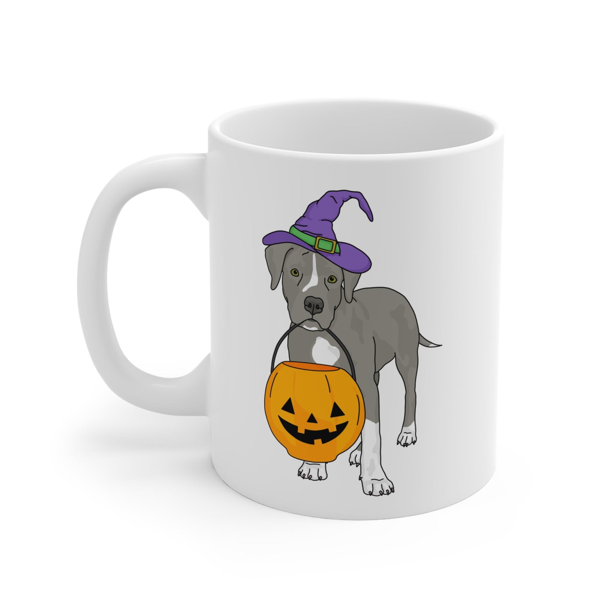 Witchy Puppy | Mug - Detezi Designs - 20695411294672766609