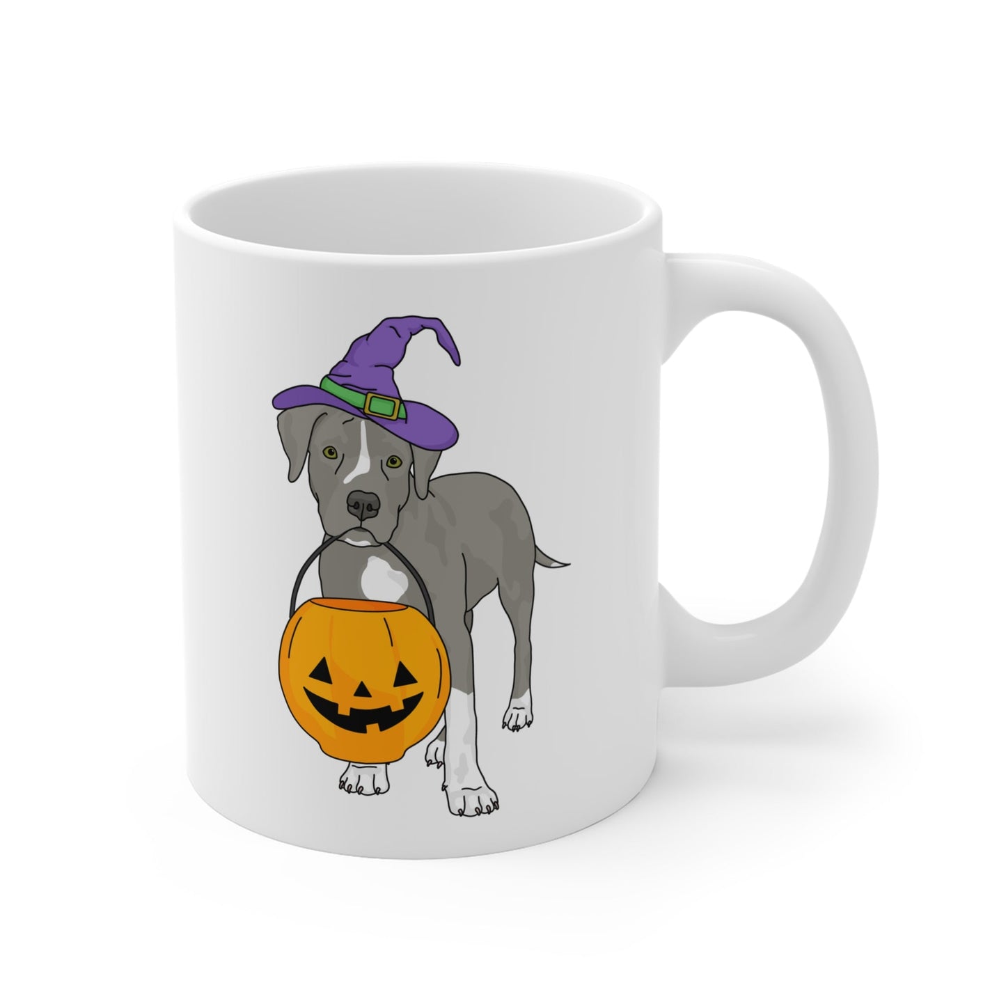 Witchy Puppy | Mug - Detezi Designs - 20695411294672766609