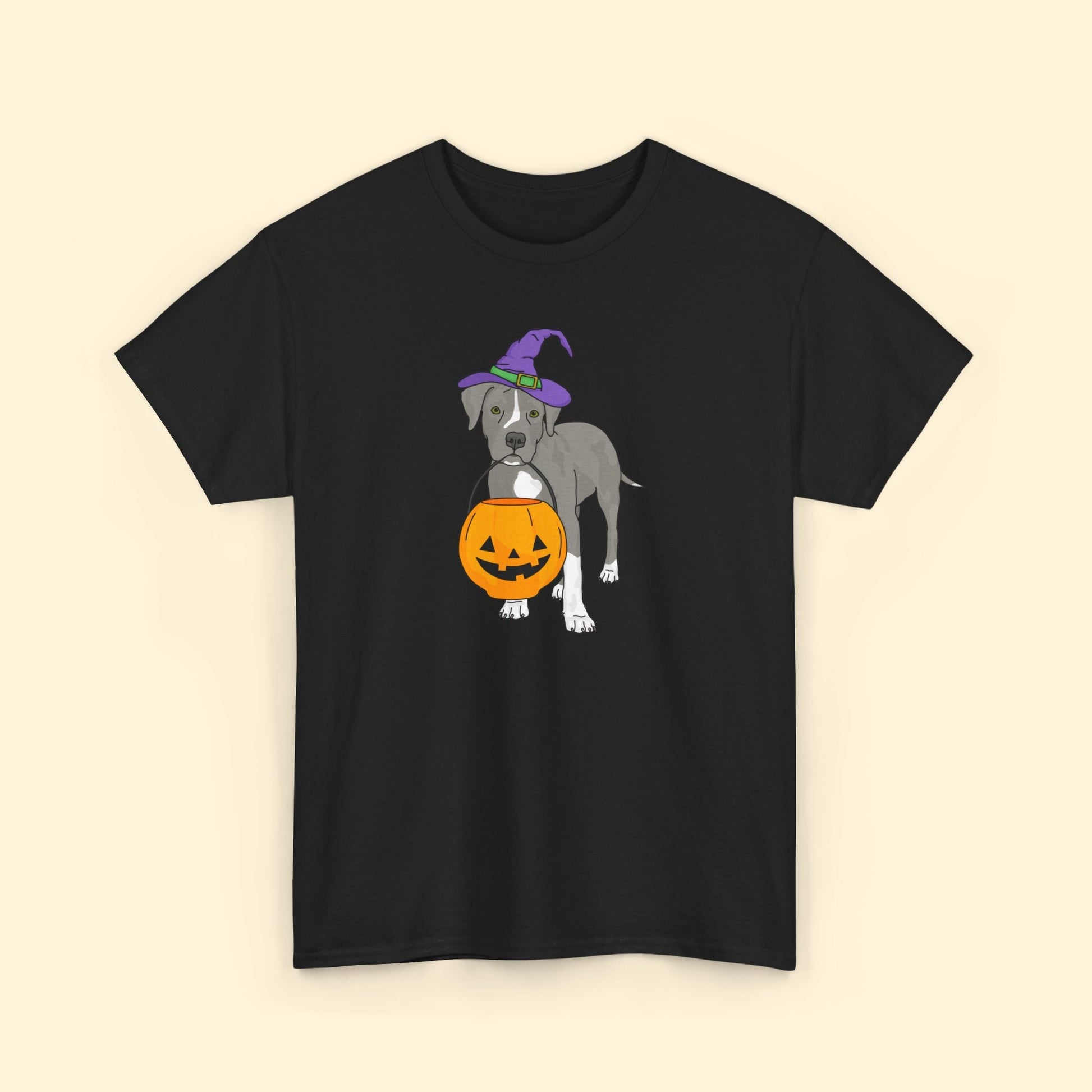 Witchy Puppy | T-shirt - Detezi Designs - 31278639360419847515