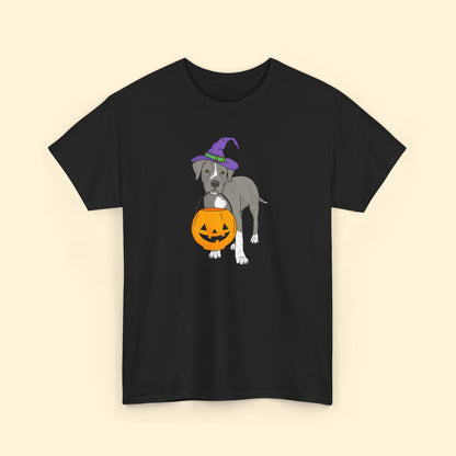 Witchy Puppy | T-shirt - Detezi Designs - 31278639360419847515