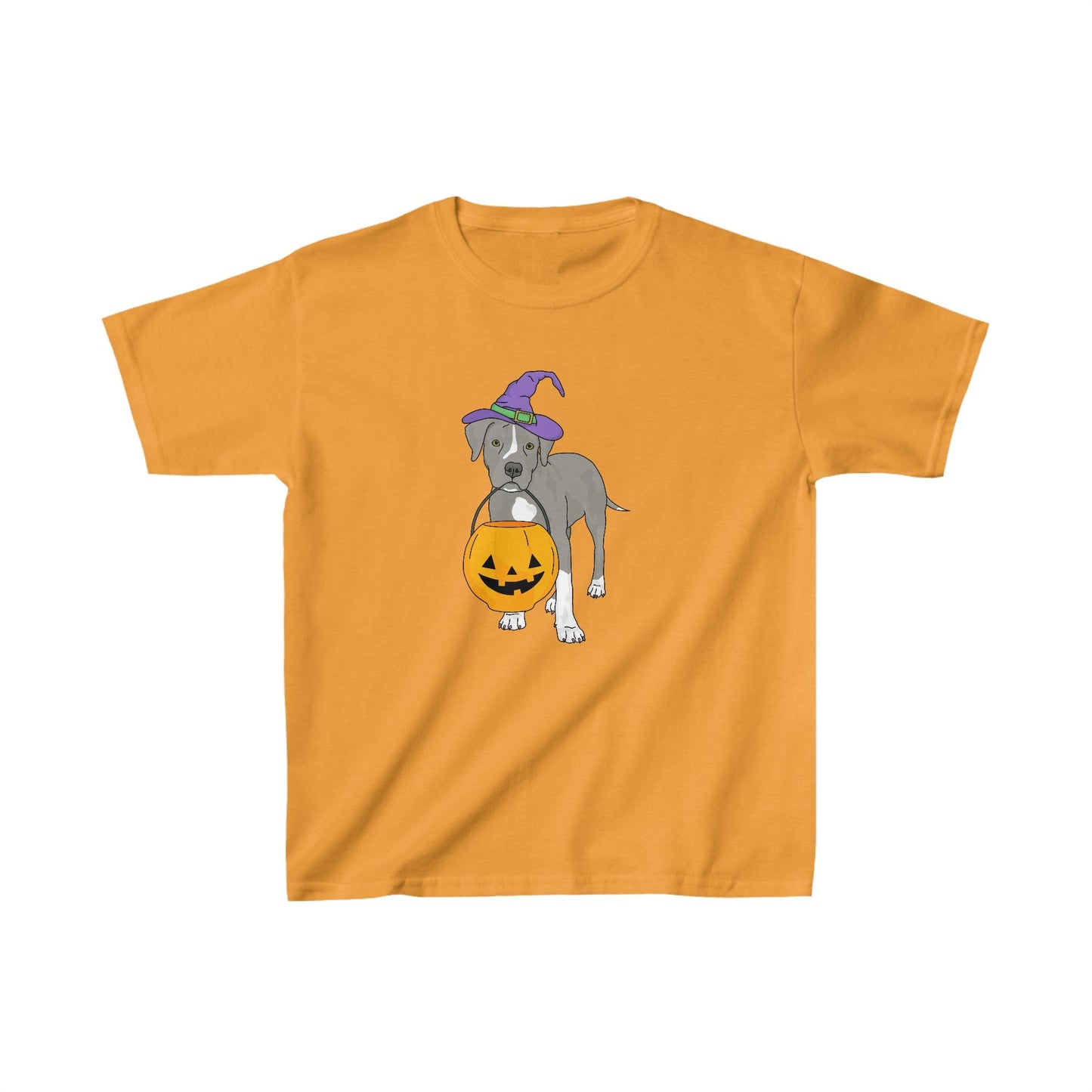 Witchy Puppy | **YOUTH SIZE** Tee - Detezi Designs - 27255442957392133892