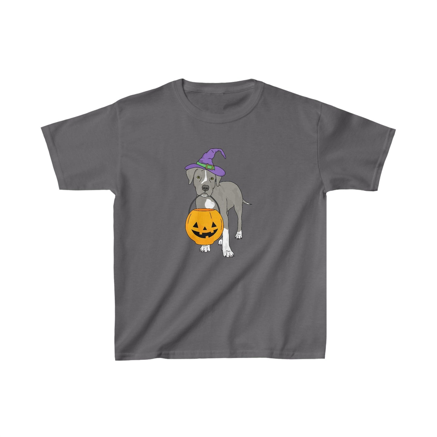 Witchy Puppy | **YOUTH SIZE** Tee - Detezi Designs - 31570648071503741879