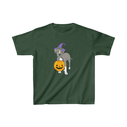 Witchy Puppy | **YOUTH SIZE** Tee - Detezi Designs - 33319112736045533632