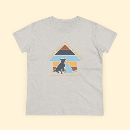 Women's Midweight Cotton Tee | FUNDRAISER | Companion Animal Medical Project - Detezi Designs - 12592954970525805574
