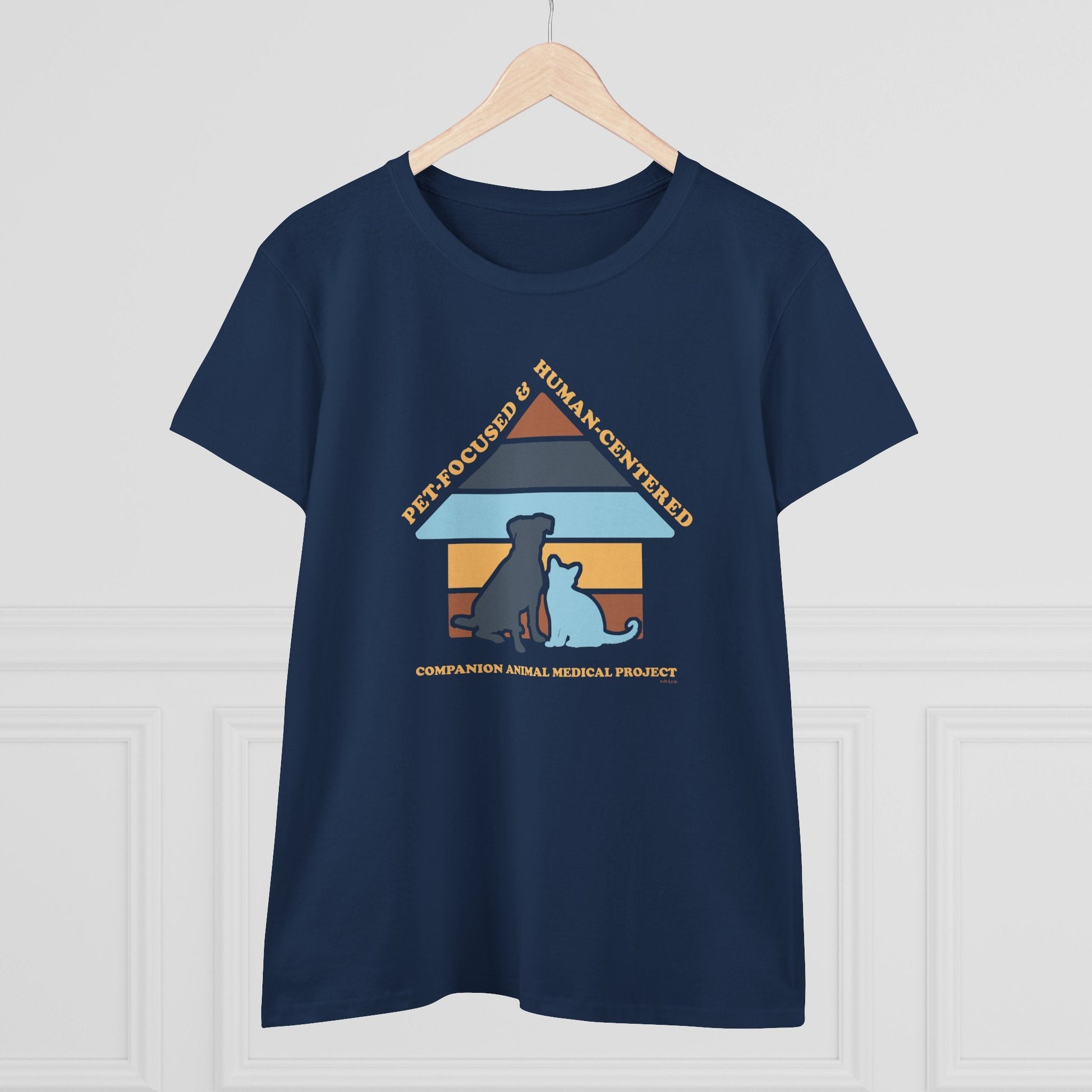 Women's Midweight Cotton Tee | FUNDRAISER | Companion Animal Medical Project - Detezi Designs - 32998740889707422505