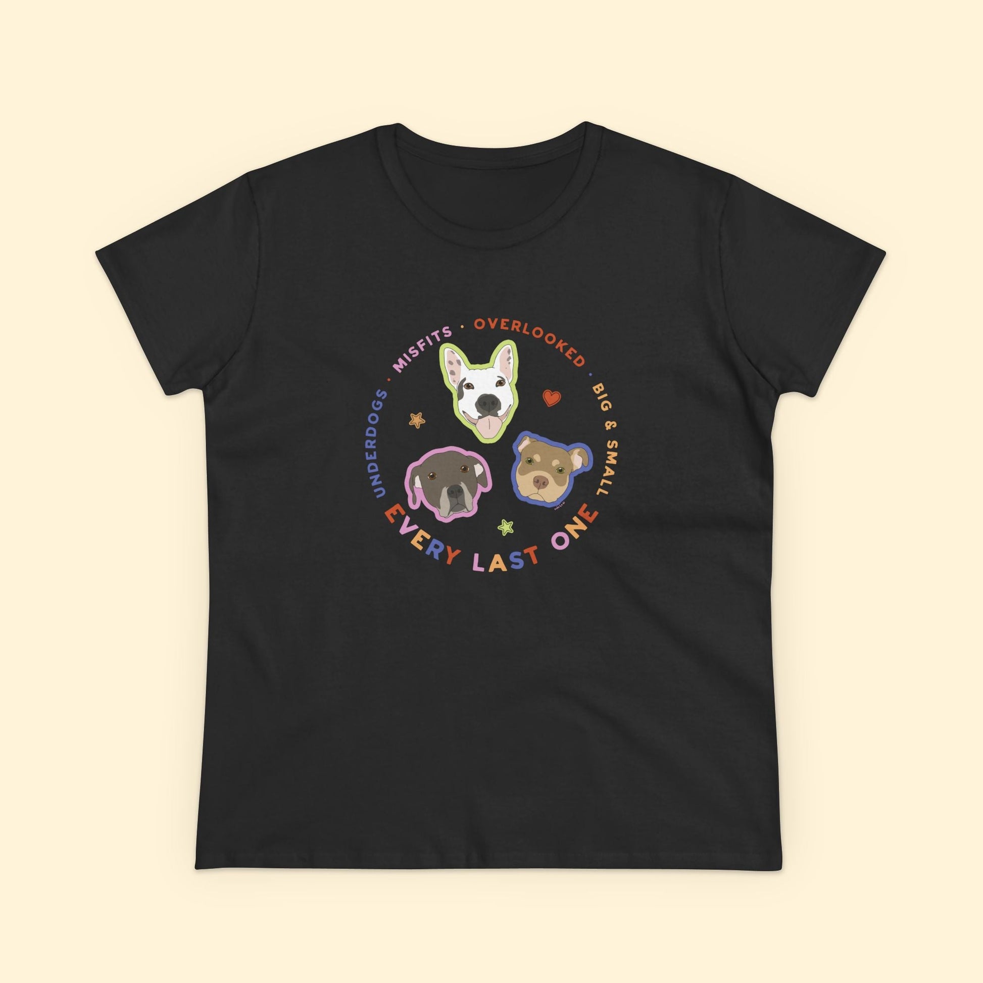 Women's Midweight Cotton Tee | FUNDRAISER | Every Last One - Detezi Designs - 17456805807339974360