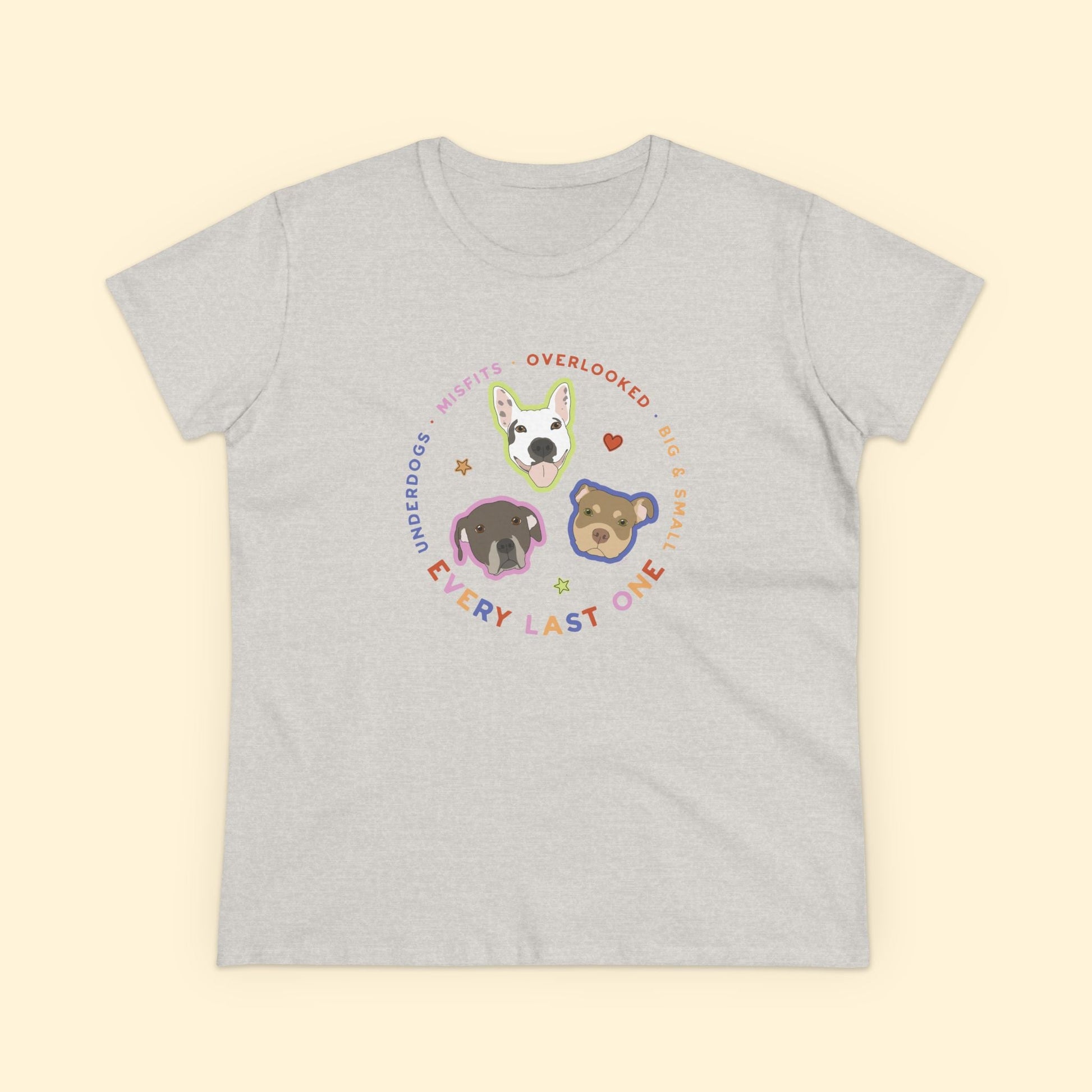 Women's Midweight Cotton Tee | FUNDRAISER | Every Last One - Detezi Designs - 18952632350009910774