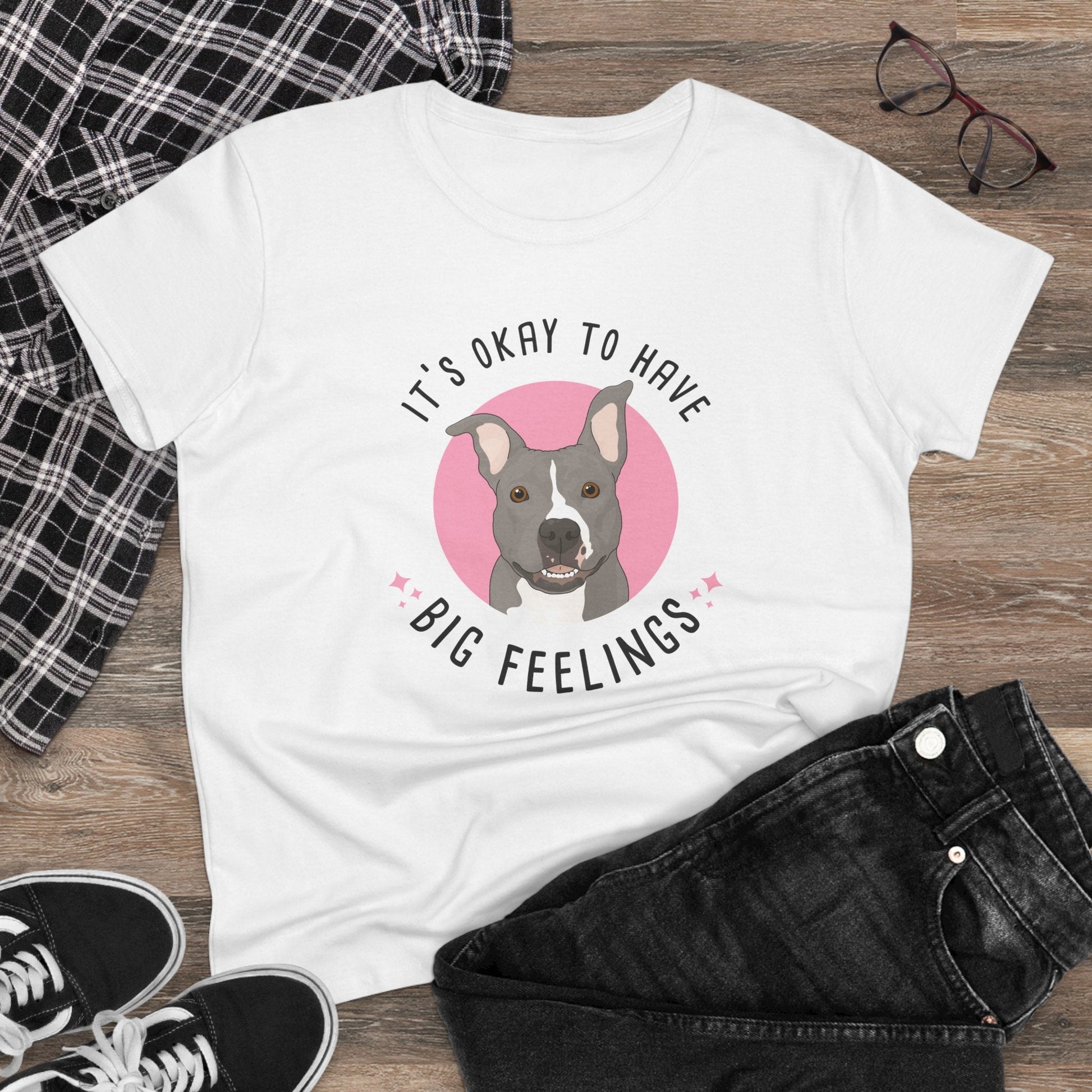 Women's Midweight Cotton Tee | FUNDRAISER | Friends of City Dogs Cleveland - Detezi Designs-17192766923442099852