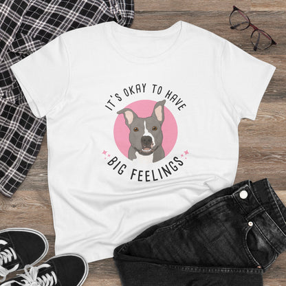 Women's Midweight Cotton Tee | FUNDRAISER | Friends of City Dogs Cleveland - Detezi Designs-17192766923442099852