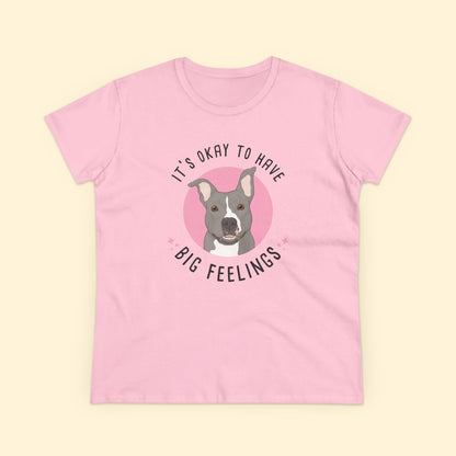 Women's Midweight Cotton Tee | FUNDRAISER | Friends of City Dogs Cleveland - Detezi Designs-22294952210274727174
