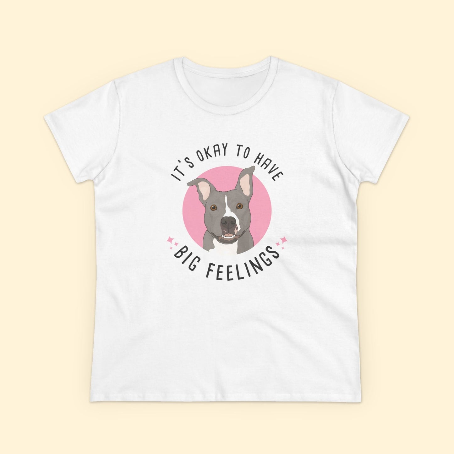 Women's Midweight Cotton Tee | FUNDRAISER | Friends of City Dogs Cleveland - Detezi Designs-24467624538528900419