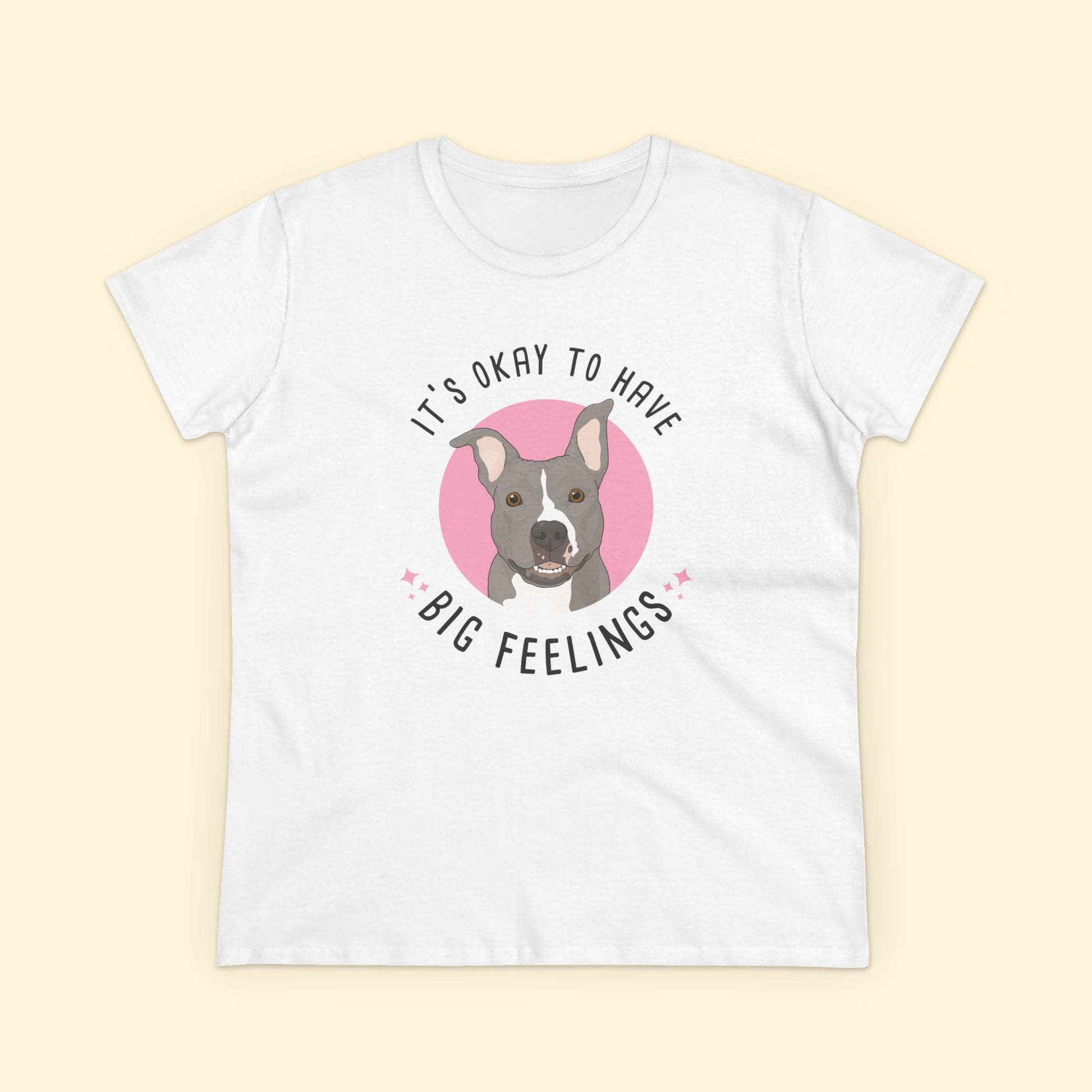 Women's Midweight Cotton Tee | FUNDRAISER | Friends of City Dogs Cleveland - Detezi Designs-24467624538528900419