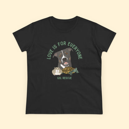Women's Midweight Cotton Tee | FUNDRAISER | GSL Rescue - Detezi Designs-32470738825290103579