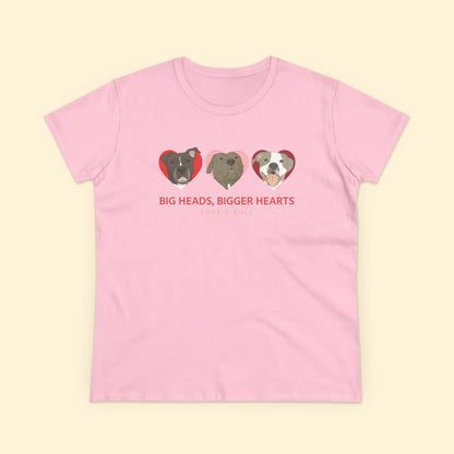 Women's Midweight Cotton Tee | FUNDRAISER | Love - A - Bull - Detezi Designs - 56629469004479819871