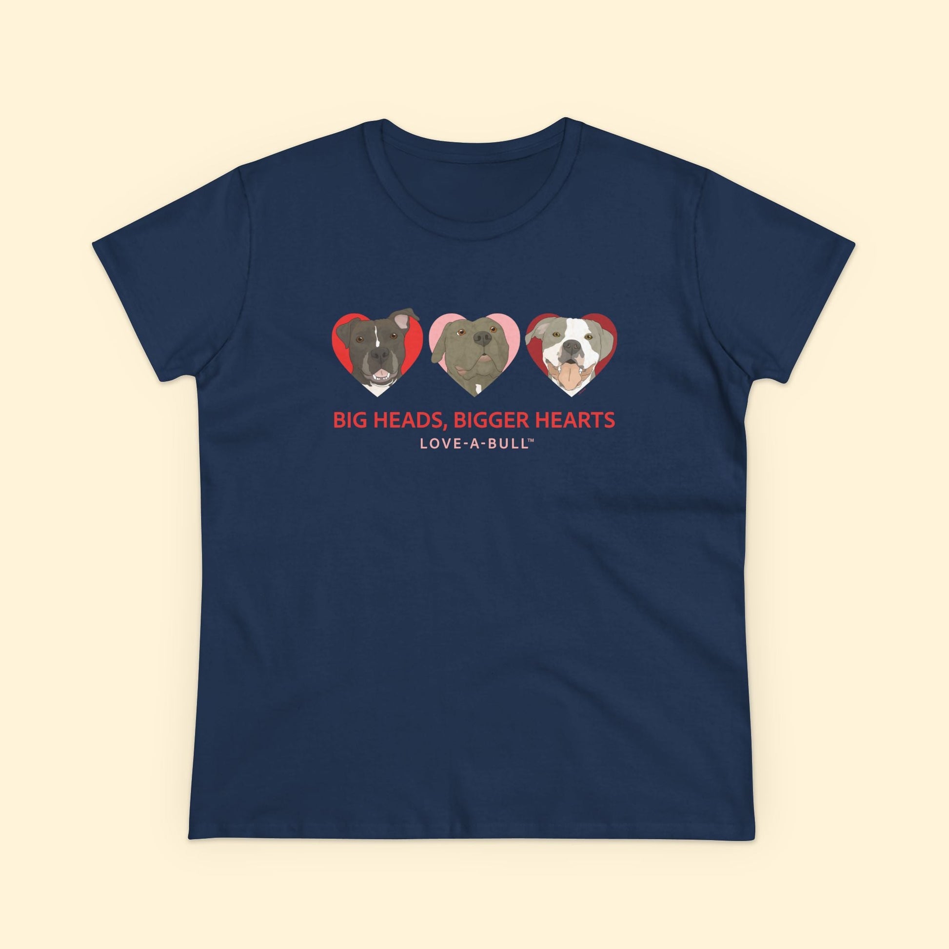 Women's Midweight Cotton Tee | FUNDRAISER | Love - A - Bull - Detezi Designs - 99717006453814275748