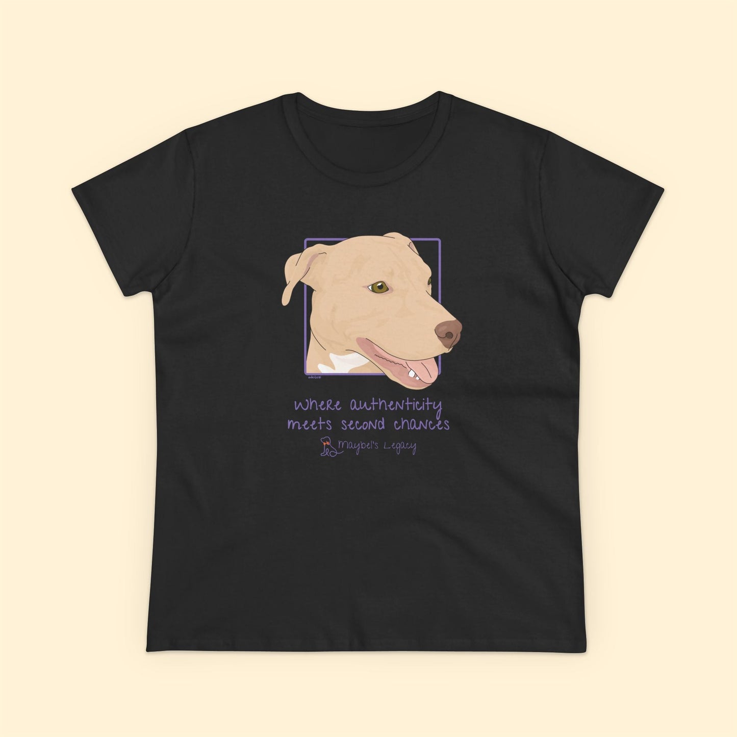 Women's Midweight Cotton Tee | FUNDRAISER | Maybel's Legacy - Detezi Designs - 19669485778923769970